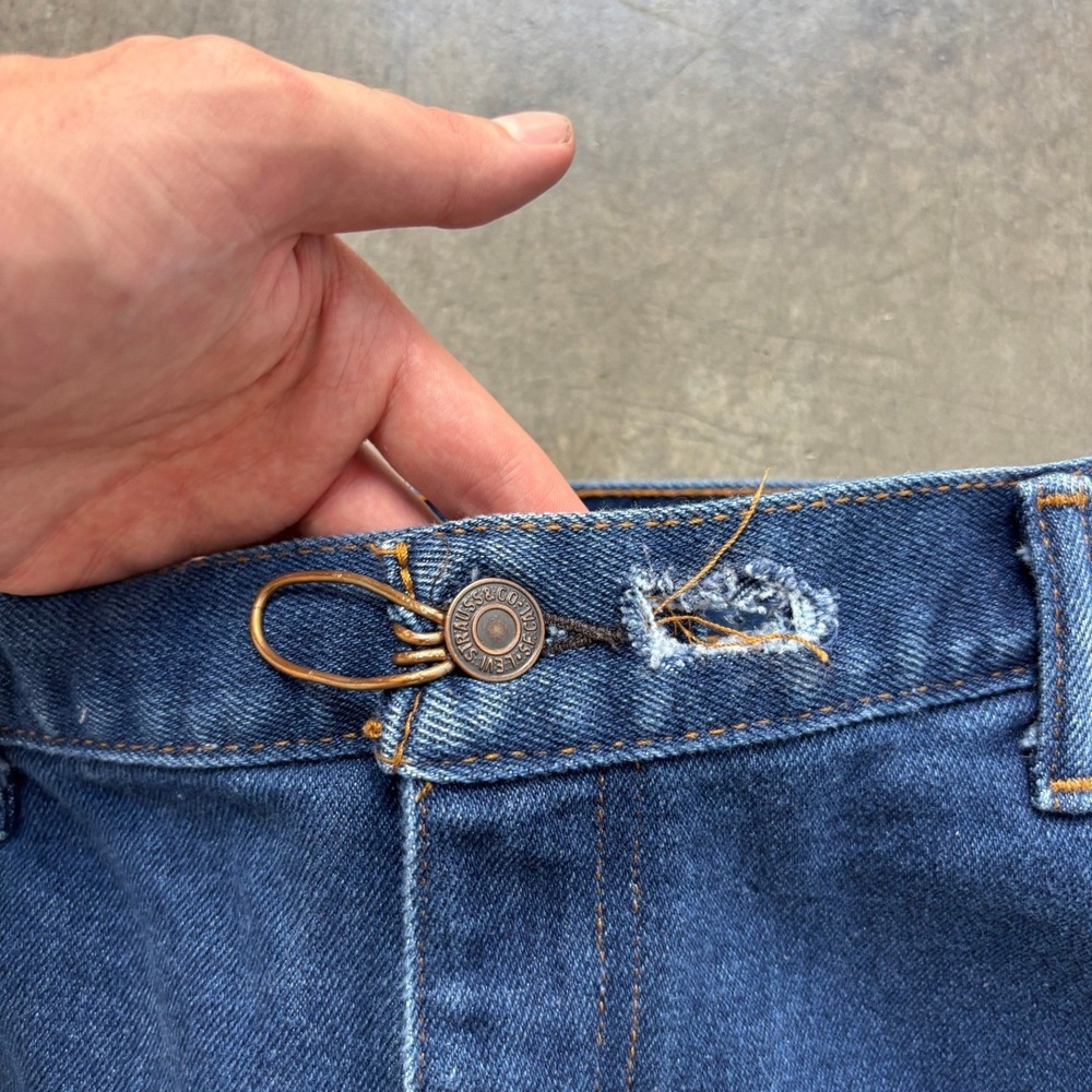 Vintage 00's Levi's 517 Bootcut Made in Mexico Jeans 37x28 - Picture 5 of 8